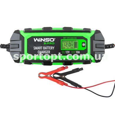 Зарядний пристрій АКБ Winso Pro 12V, 10A LCD