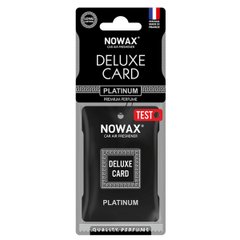 Ароматизатор Nowax Delux Card Platinum, 6g
