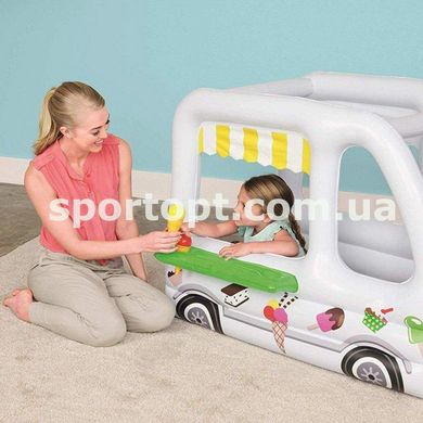 Надувний ігровий центр Bestway «Фургон з морозивом» 122х84х84 см (52268)
