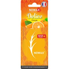 Ароматизатор повітря целюлозний Nowax серія Delice - Orange