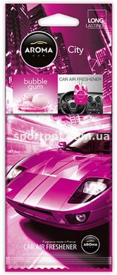 Ароматизатор Aroma Car City Card Bubble Gum