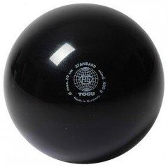 Мяч для художественной гимнастики 19 см 400 грамм TOGU Германия Fig черный