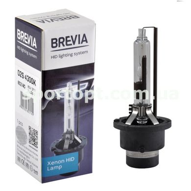 Ксенонова лампа Brevia D2S, 4300K, 85V, 35W PK32d-2, 1шт