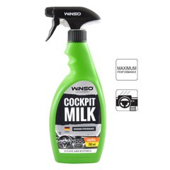 Поліроль-молочко для панелі приладів Winso Professional Cockpit milk Vanilla, 750мл