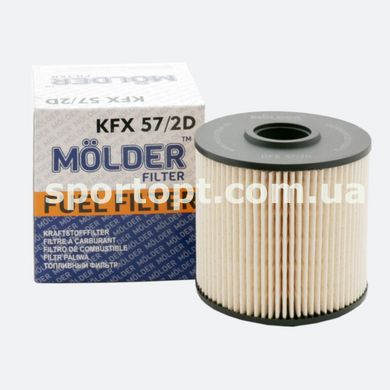 Фільтр паливний Molder Filter KFX 57/2D (95021E, KX67/2DEco, PU10461X)