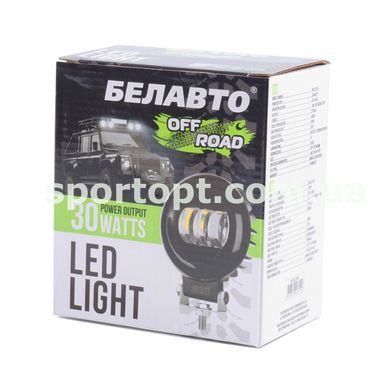 Автолампа світлодіодна BELAUTO CSP 1860DE LED (3*10w)