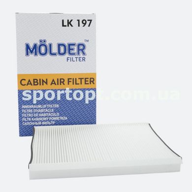Фільтр салону Molder Filter LK 197 (WP9330, LA307, CU3569)