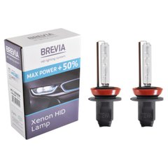 Ксенонова лампа Brevia H11 +50%, 5500K, 85V, 35W PGJ19-2 KET, 2шт