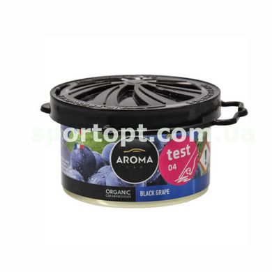Ароматизатор Aroma Car Organic 40g - BLACK GRAPES