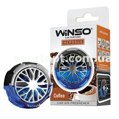 Освіжувач повітря WINSO Merssus на дефлектор з регулюванням інтенсивності 18мл Coffee