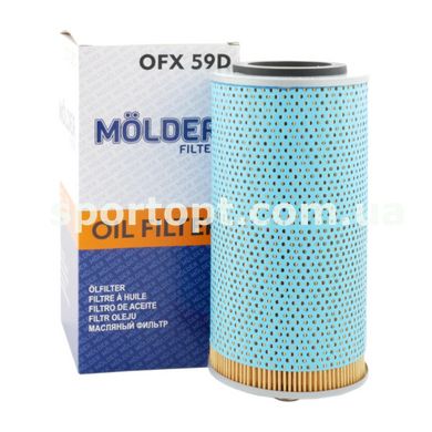 Фільтр масляний Molder Filter OFX 59D (57609E, OX69D, H121102X)