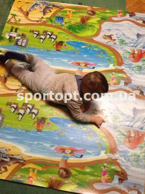 Дитячий ігровий килимок Мадагаскар 3х1,2 м 12 мм