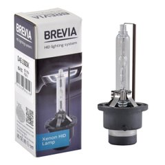 Ксенонова лампа Brevia D4S 5000K, 42V, 35W PK32d-5, 1шт