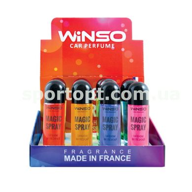 Ароматизатор Winso Magic Spray MIX №1, 30мл, 12шт