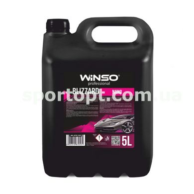 Шампунь Winso Blizzard Nano Foam Shampoo для ручної мийки (концентрат 1:12-1:10 для пінокомлекту), 5л