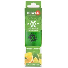 Ароматизатор Nowax X Spray Green lemon в коробці