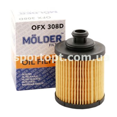 Фільтр масляний Molder Filter OFX 308D (WL7429, OX418DEco, HU7127X)