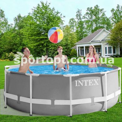 Каркасний басейн Intex 26706 - 4, 305 х 99 см (2 006 л/год, сходи, тент, підстилка)