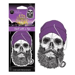Ароматизатор Aroma Car Cellulose Dia De Los Muertos - Skull with a Pipe