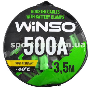 Провода-прикурювачі Winso 500А, 3,5м 138510