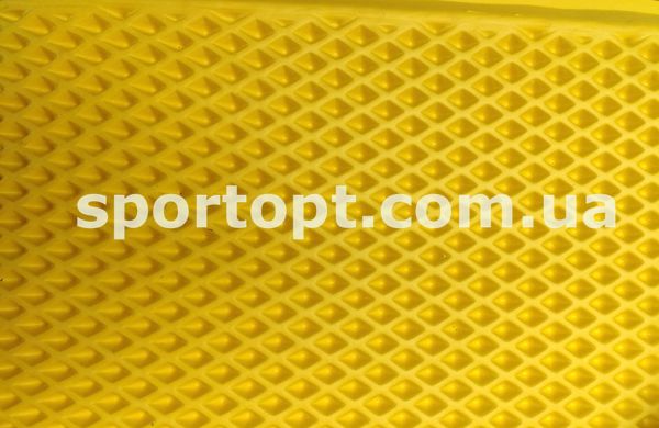Эва EVA в листах для автоковриков желтая 100х150 см 10 мм