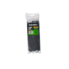 Хомути Winso пластикові чорні 3,6x200, 100шт