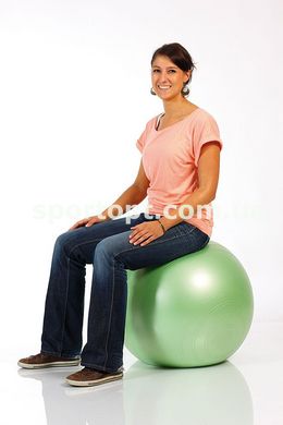 М'яч для фітнесу Happyback Fitnessball TOGU 75 см з насосом