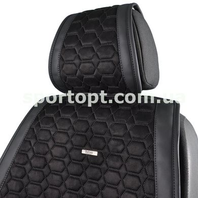 Преміум накидки для передніх сидінь BELTEX Monte Carlo, black 2шт.