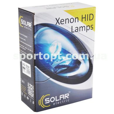 Ксенонова лампа Solar H3 CERAMIC 6000K,85V,35W PK22s KET, 2шт