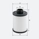 Фільтр паливний Molder Filter KFX 98D (WF8366, KX208DEco, PU723X)