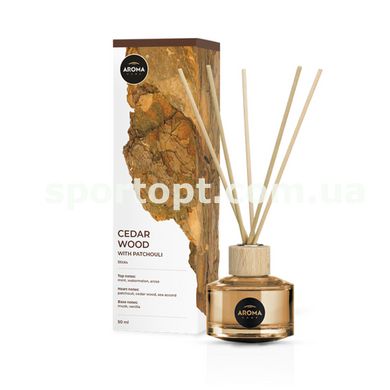 Ароматичні палички Aroma Home Sticks Cedar wood with patchoul