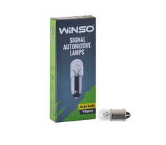 Лампа розжарювання Winso 12V T4W 4W BA9s, 10шт