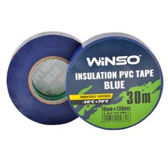 Стрічка ізоляційна ПВХ Winso д.30м, ш.19мм, т.130мк, синя