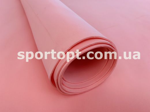 Ева, фоамиран 2 мм 100х150 см рожева зефірна