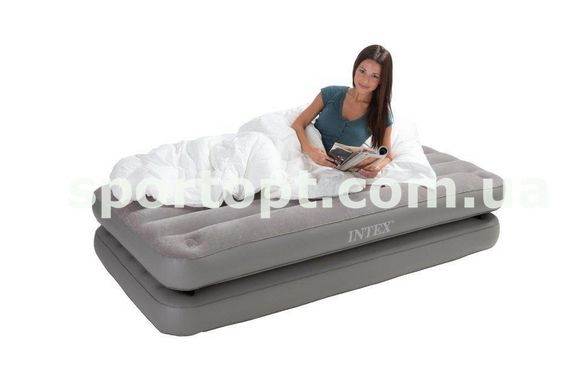 Односпальная надувная кровать Intex 99x191x46 см (67743)