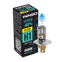 Галогенова лампа Winso H1 12V 55W P14.5s HYPER +60%