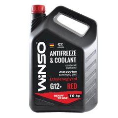 Антифриз Winso Antifreeze & Coolant Red -42°C (червоний) G12+, 10кг
