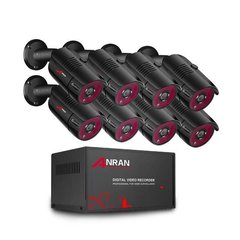 Комплект видеонаблюдения Anran 8ch AHD 2MP (K08A10-B360)