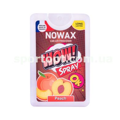 Ароматизатор повітря з розпилювачем Nowax WOW Spray 18мл Peach