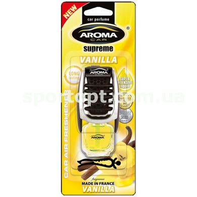 Ароматизатор Aroma Car Supereme Slim Vanilla, 8ml