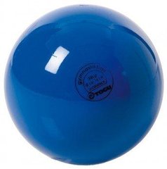 Мяч для художественной гимнастики 16 см 300 грамм TOGU Германия FIG синий