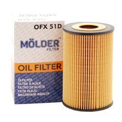 Фільтр масляний Molder Filter OFX 51D (92040E, OX161DEco, HU9315X)