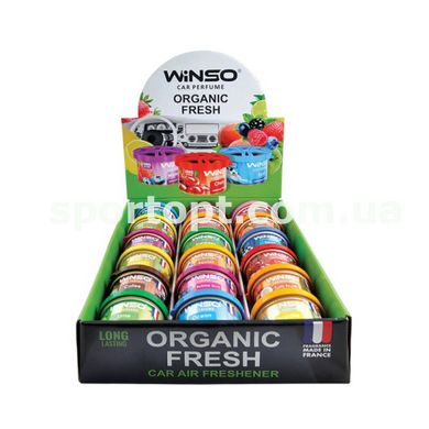 Ароматизатор Winso Organic Fresh MIX №2, 40г 18шт