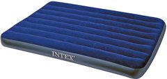 Полутороспальный надувний матрац Intex 137x191x22 см (68758)
