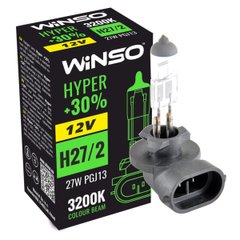 Галогенова лампа Winso H27/2 12V 27W PGJ13 HYPER +30%