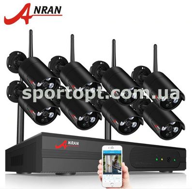 Комплект WiFi відеоспостереження Anran 8сһ 1080P (AR-03NB)