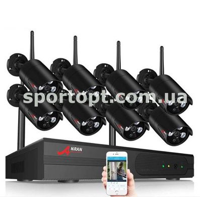 Комплект WiFi відеоспостереження Anran 8сһ 1080P (AR-03NB)