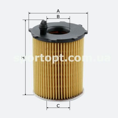 Фільтр масляний Molder Filter OFX 61/2D (WL7305, OX171/2DEco, HU7162X)