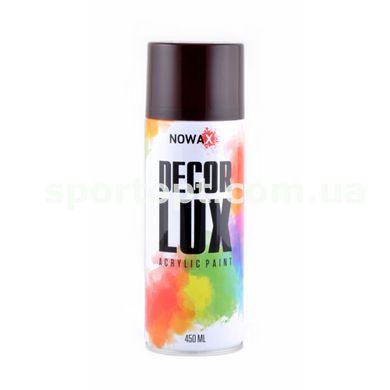Фарба акрилова Nowax Spray 450мл коричневий (BROWN/RAL+3007)