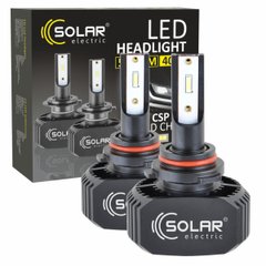 LED автолампа Solar HB4 12/24V 6000K 5000Lm 40W, CSP1860 2шт